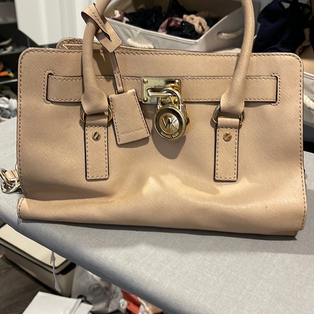 Michael Kors pale pink purse